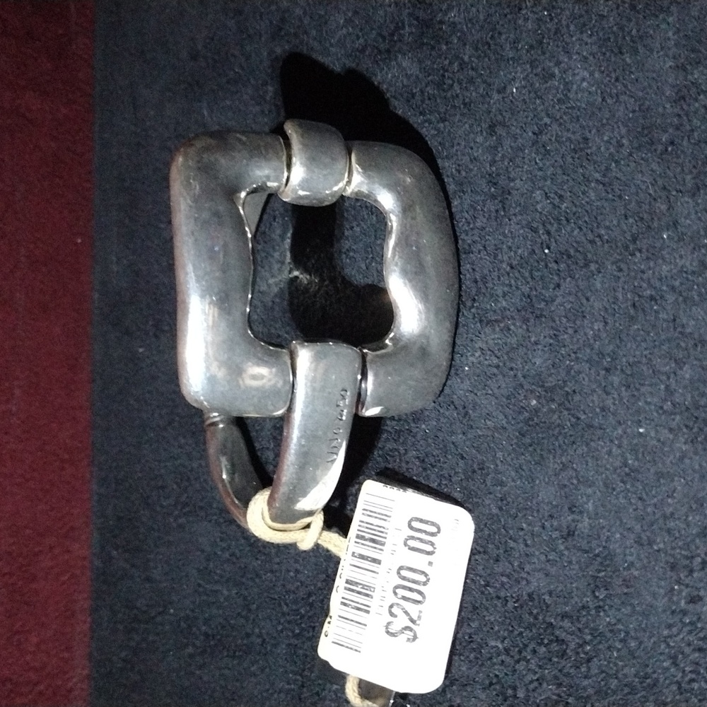 Uno de 50 Unisex Square Silver bracelet